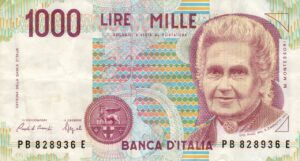Banconota da 500.000 Lire di Raffaello, simbolo del valore delle vecchie monete italiane.